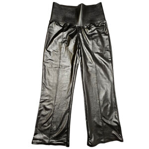 Tummy Control Pleather Pant Size Large